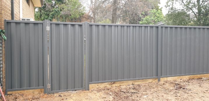 Colorbond Steel Fencing - Platinum Fencing Solutions